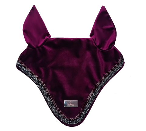 Nauszniki Horss Velvet Glam - Merlot