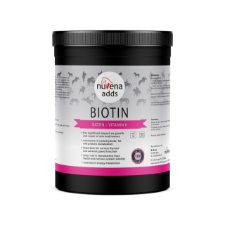 Biotyna dla koni NuVena Biotin 1000 g