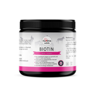 Biotyna dla koni NuVena Biotin 330 g