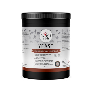 Drożdże Saccharomyces cerevisiae dla koni NuVena Yeast 1300 g