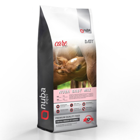 Pasza dla źrebiąt, granulat Nuba Equi Nuba Baby Mix 2G - worek 15 kg