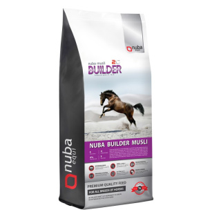 Pasza na rozbudowę masy Nuba Equi Nuba Builder Musli 2G - worek 20 kg