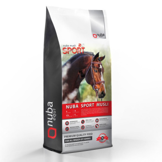 Pasza dla koni sportowych Nuba Equi Nuba Sport Musli 2G - worek 20 kg