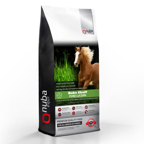 Sieczka dla koni z lucerny Nuba Pure Lucern Chaff - worek 15 kg