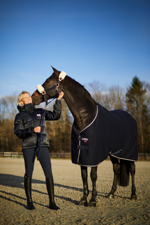 Wełniana derka Horze Arendal Golden Stripe