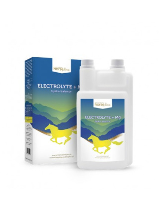 Elektrolity z magnezem dla koni HorseLinePRO 1000 ml