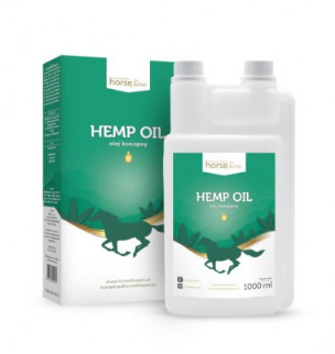 Olej konopny HorseLinePRO Hemp Oil 1000 ml