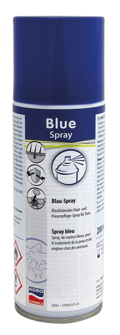 Spray dezynfekujący Agrochemica "Blue Spray" 200 ml