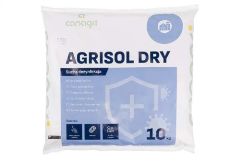 Preparat do suchej dezynfekcji Canagri Agrisol Dry 10 kg