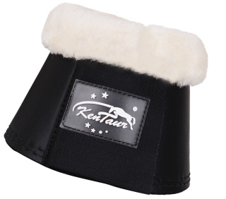 Kaloszki ze skóry syntetycznej Kentaur z sytetycznym futrem