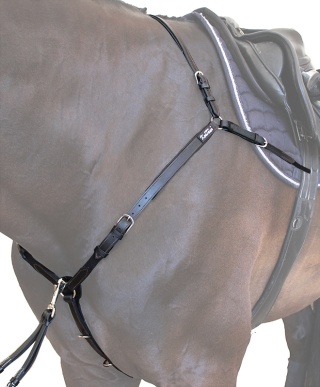 Napierśnik Kentaur "Mons" z białymi szwami