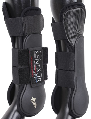 Ochraniacze przednie Kentaur "Pro Carbon Jump" z ochroną stawów nadgarstkowych