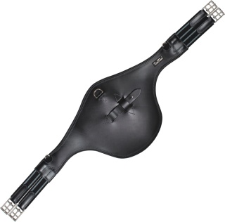 Popręg z fartuchem Kentaur "Cassis" z gumami dla kucy