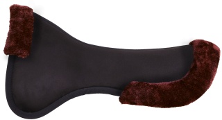 Ujeżdżeniowa podkładka pod siodło Kentaur "Half-Pad" z syntetycznym futrem