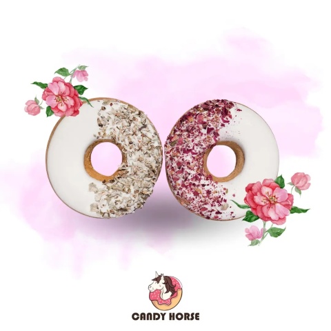 Donuty Candy Horse Porost islandzki & Róża