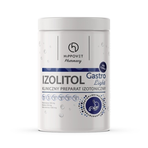 Elektrolity dla koni wrzodowych Hippovet IZOLITOL Gastro Light- 1 kg