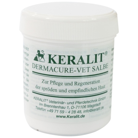 Maść dermatologiczna na podrażnioną skórę KERALIT Dermacure Vet 130g