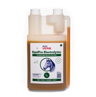 AniVero EquiPro Electrolytes - Elektrolity o potrójnym działaniu 1 L