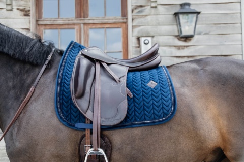 Czaprak ujeżdżeniowy Kentucky Saddle Pad Velvet Pearls Dressage