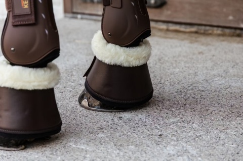 Kaloszki Kentucky Sheepskin Leather Overreach Boots