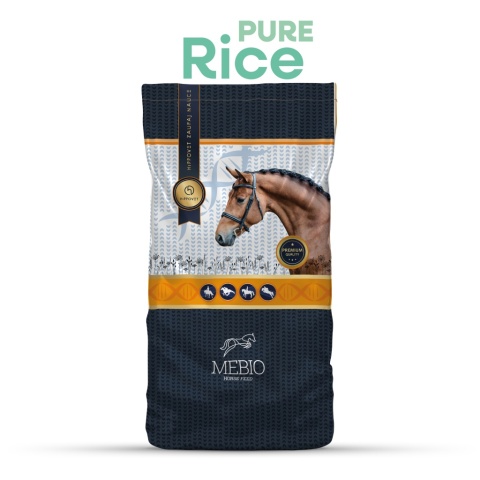 Otręby ryżowe Mebio Rice Pure – zbilansowane, bez alergenów – 15kg