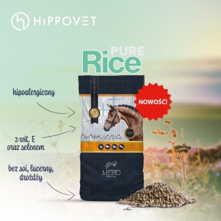 Otręby ryżowe Mebio Rice Pure – zbilansowane, bez alergenów – 15kg