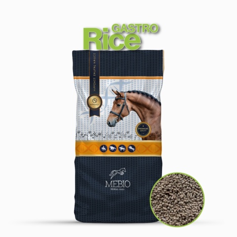 Otręby ryżowe dla koni wrzodowych Mebio Rice Gastro – 15 kg