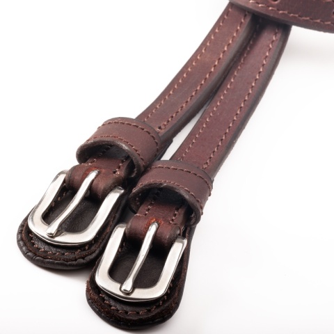 Paski do ostróg Kavalkade - skóra olejowana