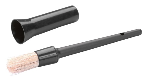 Pędzelek do kopyt z zatyczką Covalliero czarny