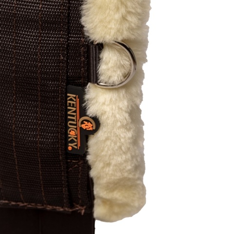 Popręg z futrem Kentucky Sheepskin Girth