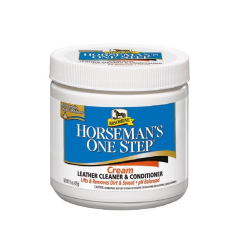 Preparat do skóry Absorbine Horseman's One Step Leather Cleaner and Conditioner Cream 425ml