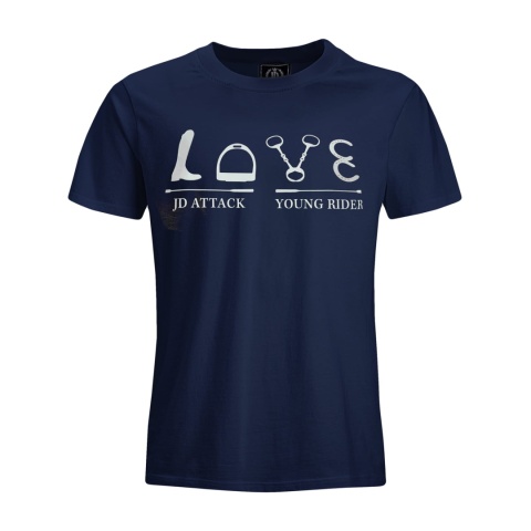 T-shirt dziecięcy JD Attack Young Rider