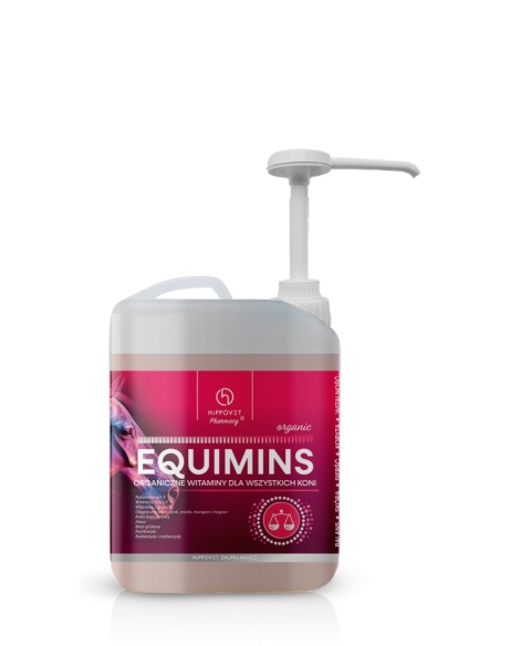 Witaminy i minerały Hippovet Pharmacy Equimins w micelarnym płynie - 2,5L