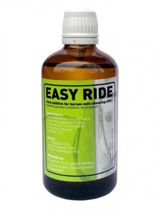 Wyciszający preparat dla koni sportowych Hippovet Easy Ride - 100 ml